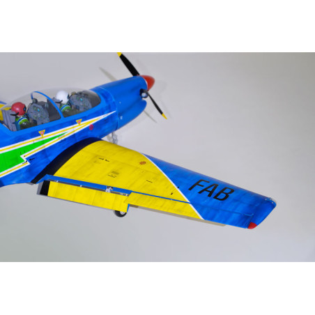 Avion Phoenix Model - TUCANO env. 2,4m  avec train électrique 50-60cc ARF CARBON - FLASH RC