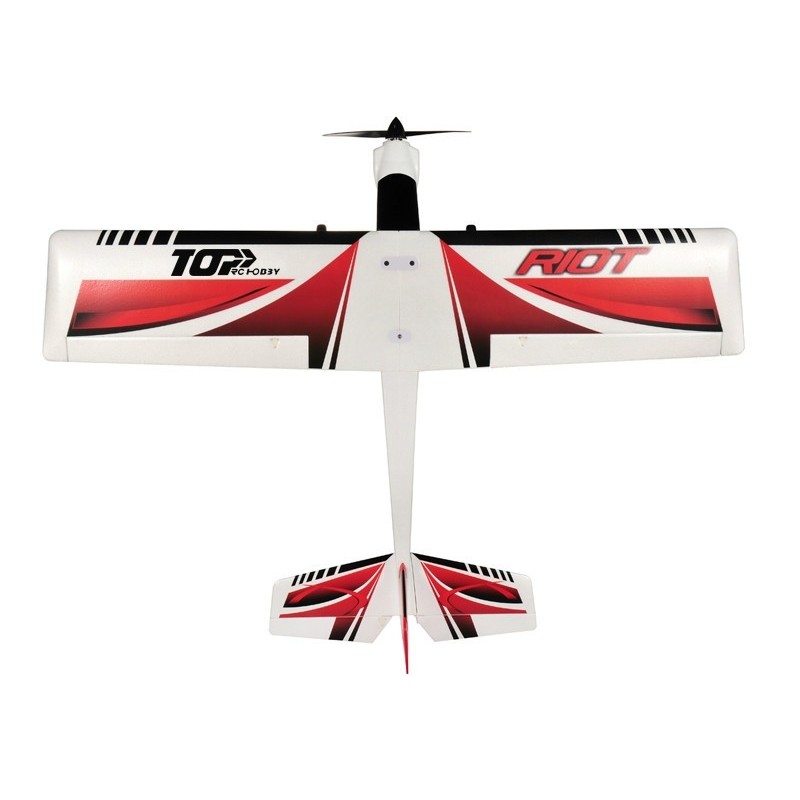 Avion Top Rc Hobby Riot rouge PNP env.1,40m - FLASH RC