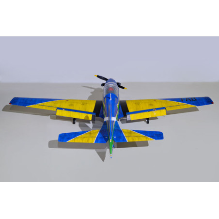 Avion Phoenix Model - TUCANO env. 2,4m  avec train électrique 50-60cc ARF CARBON - FLASH RC