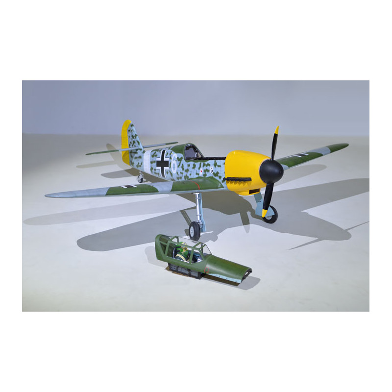 Avion Phoenix Model - Messerschmitt Bf 109 1.82m avec trains électriques ARF Size 20-26cc - FLASH RC
