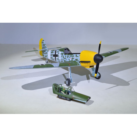 Avion Phoenix Model - Messerschmitt Bf 109 1.82m avec trains électriques ARF Size 20-26cc - FLASH RC