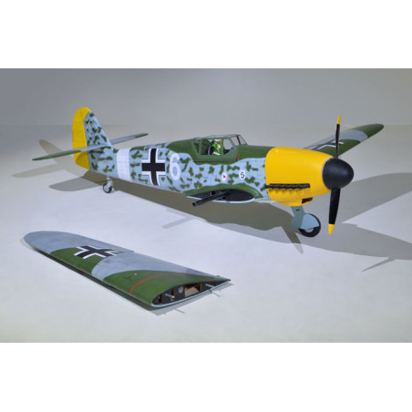Avion Phoenix Model - Messerschmitt Bf 109 1.82m avec trains électriques ARF Size 20-26cc - FLASH RC