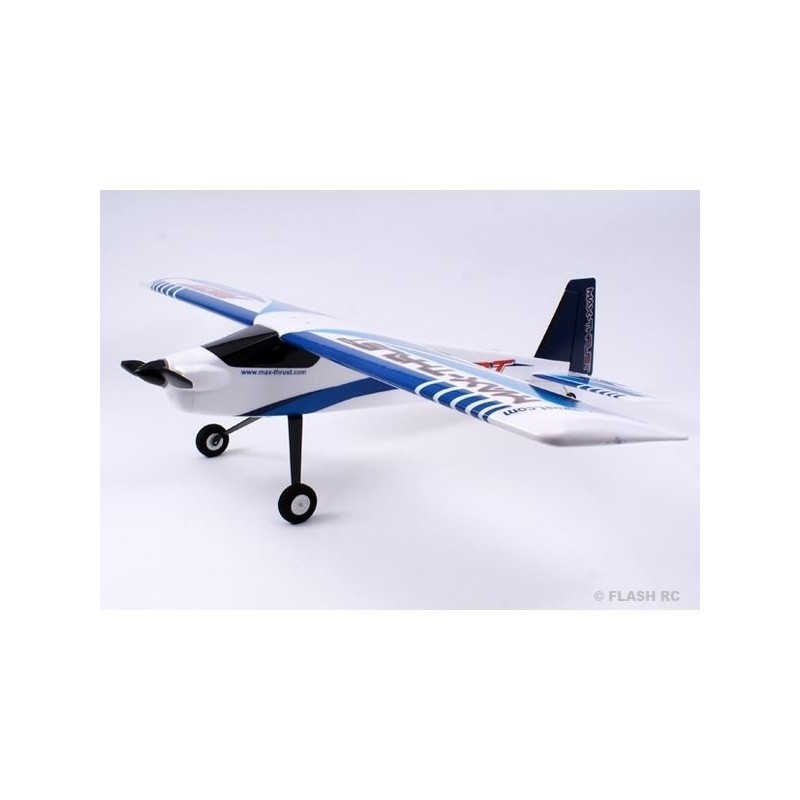 Aviones Rc para principiantes - Top Rc Hobby Riot avión azul PNP aprox.1,40m - FLASH RC