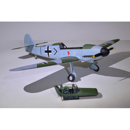 Avion Phoenix Model - Messerschmitt Bf 109 1.97m avec trains électriques ARF Size 30-35cc - FLASH RC