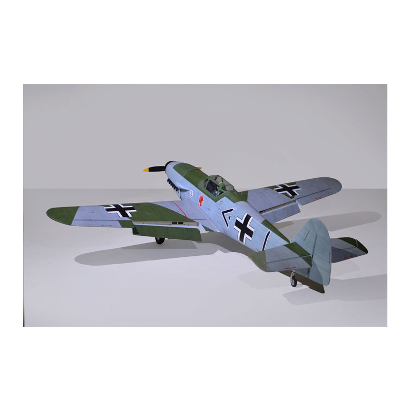 Avion Phoenix Model - Messerschmitt Bf 109 1.97m avec trains électriques ARF Size 30-35cc - FLASH RC