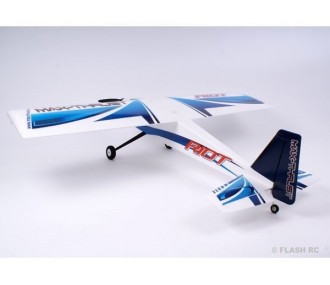 Rc planes for beginners - Top Rc Hobby Riot plane blue PNP approx.1,40m - FLASH RC 2