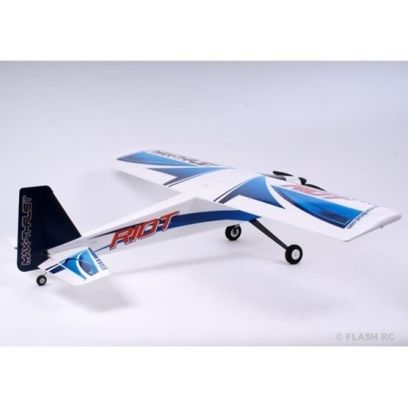 Avion Top Rc Hobby Riot bleu PNP env.1,40m - FLASH RC