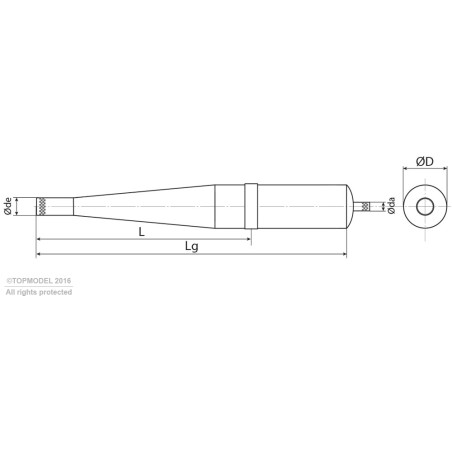 RESO ALU BIS 75cc - FLASH RC