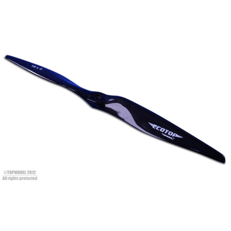 HELICE ELECTRIQUE CARBONE BIPALE ECOTOP 18x8 - FLASH RC