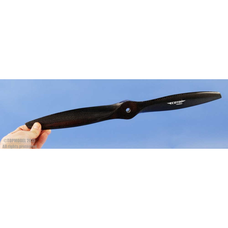 CARBON-HELIZE BIPALE ECOTOP 28x9 2ND CHOIX - FLASH RC