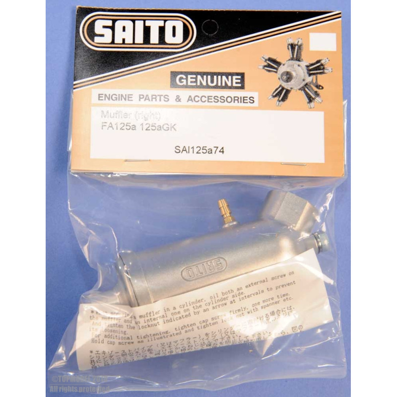 POT ECHAPPEMENT FA-125a-FG20-FG21 - FLASH RC