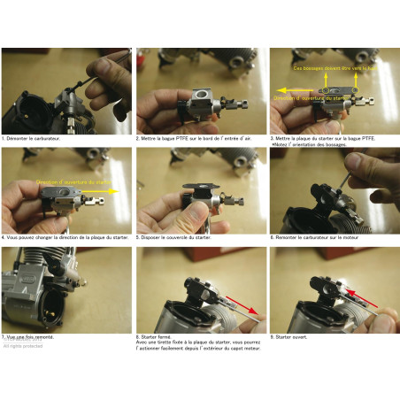 SAITO FA-45/91 STARTER SET - FLASH RC