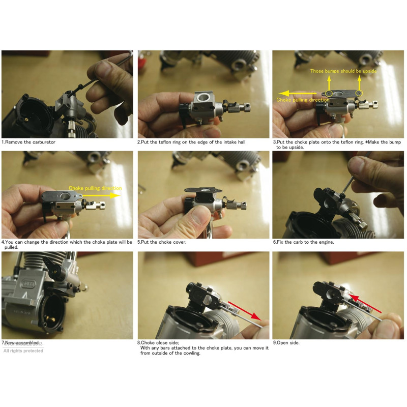 SAITO FA-45/91 STARTER SET - FLASH RC