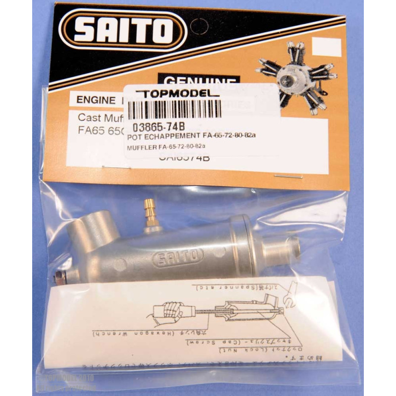 POT ECHAPPEMENT FA-65-72-80-82a-FG14 - FLASH RC