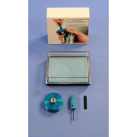 KIT REGLAGE SOUPAPE (BLEU) - FLASH RC