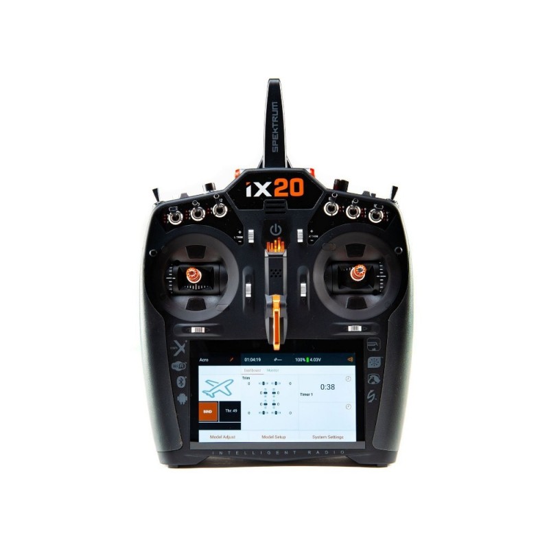Radiocomandi - Radio iX20 20 canali Spektrum DSMX 2.4Ghz - solo trasmettitore - FLASH RC