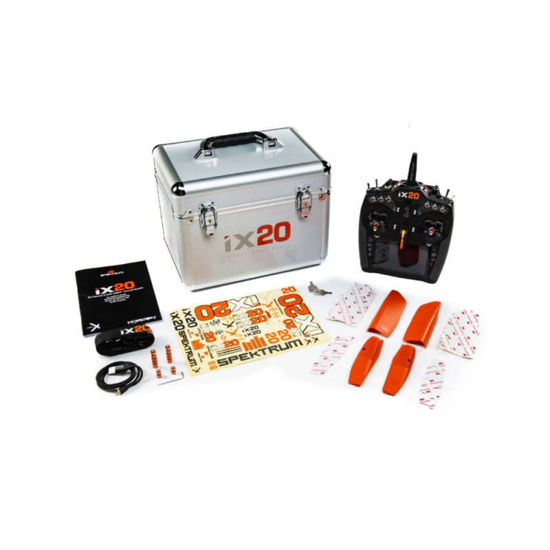 Radio controls - Radio iX20 20 Channels Spektrum DSMX 2.4Ghz - transmitter only - FLASH RC