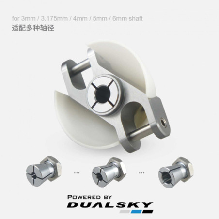DUALSKY Type Z Cône ø 30mm, arbre moteur 3,175mm pour hélices repliables FPS_30Z.32 - FLASH RC