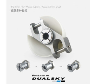 DUALSKY Tipo Z Cono ø 30mm eje motor 4,0mm para hélices plegablesFPS_30Z.4 2