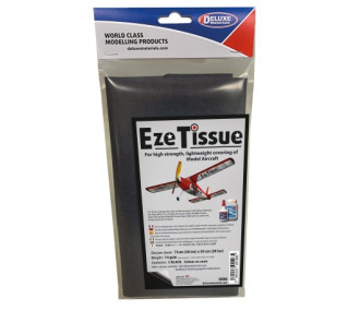 Papier Eze Tissu noir - 10 feuilles de 75x50 - FLASH RC 2