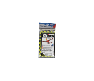 Deluxe Materials Eze Tissue Finishing Paper - Yellow and Black Checkerboard Pattern