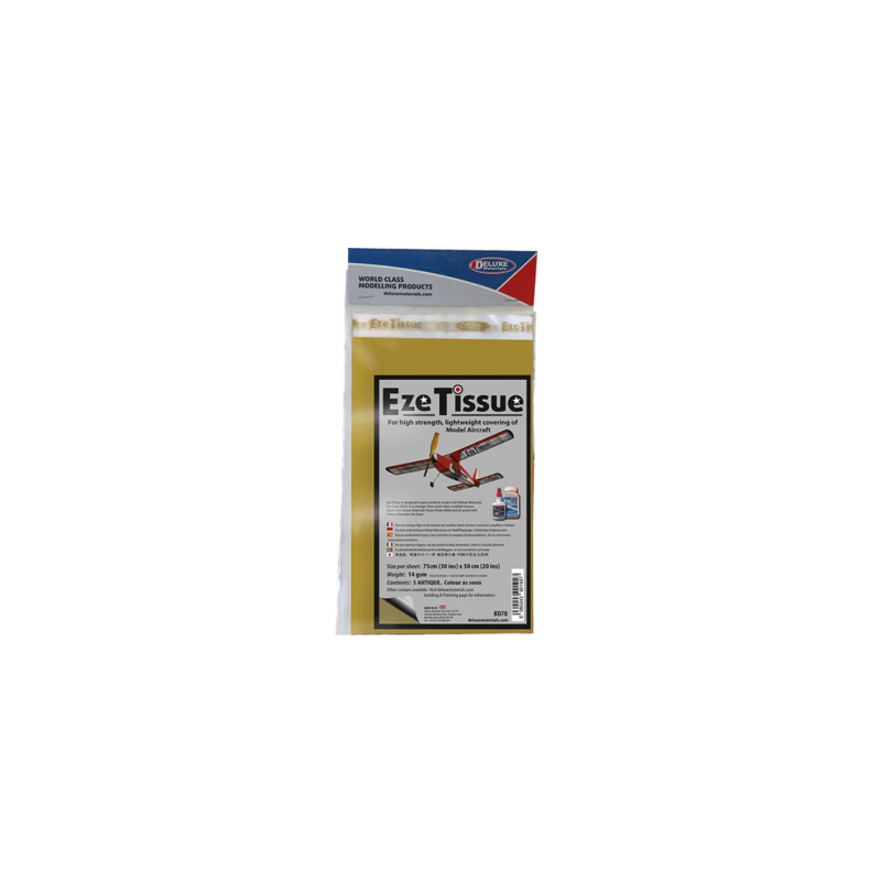 Papier de finition Deluxe Materials Eze Tissue - Teinte Antique - FLASH RC