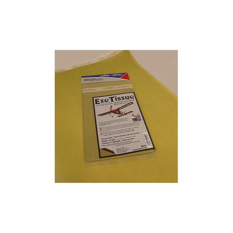 Materiali Deluxe Eze Carta di finitura per tessuti - Tonalità antica