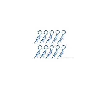 CLIPS CARRO 1/8 BLEU LARGE 45 - FLASH RC