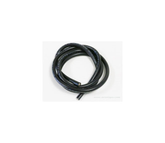 SILICONE CABLE 8AWG BLACK 1M