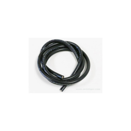 CABLE SILICONE 8AWG NOIR 1M - FLASH RC