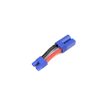 GForce GF-1301-115 Câble adaptateur de puissance Ec-3 femelle en Ec-5 mâle 12Awg Câble silicone 1 pc - FLASH RC