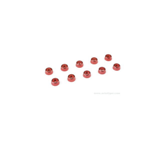 RONDELLA M2,5 VITE CONI ALU ROSSO
