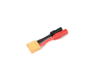 GForce GF-1301-147 Câble adaptateur de puissance XT-90 mâle As-150 + XT-150 femelle 10Awg Câble silicone 1 pc - FLASH RC