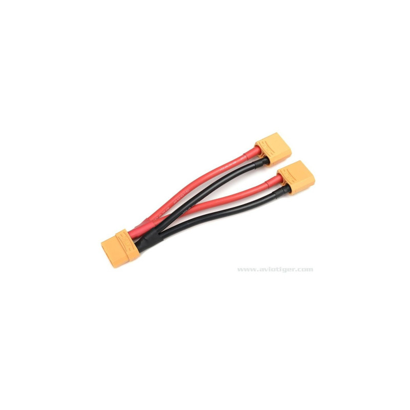 CORD Y PARAL 10AWG XT90 12 CM