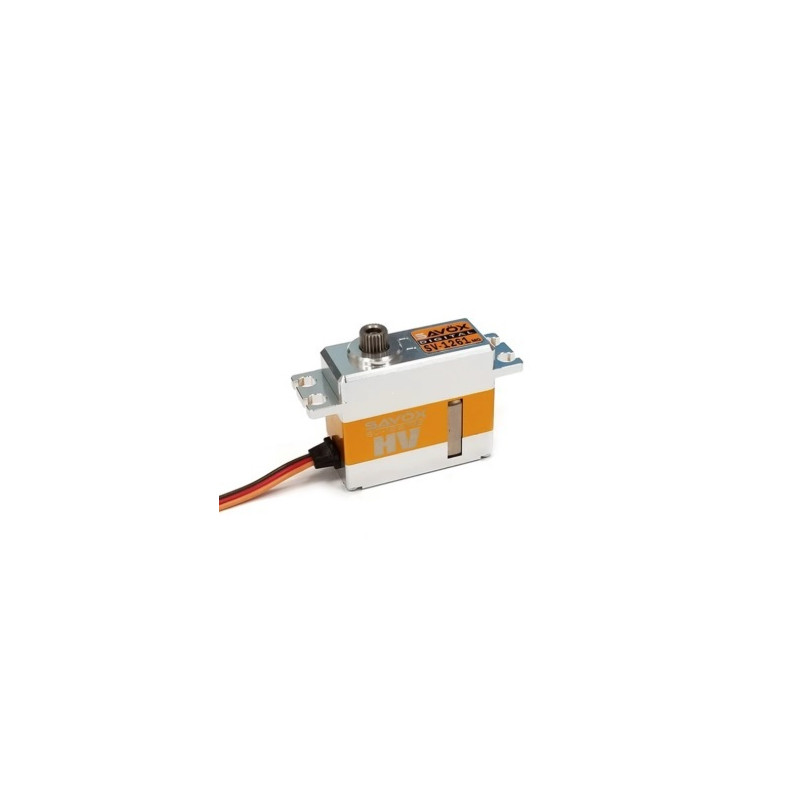 Servo numérique Savox HV Mini 1261MG (20KG/0.095S 7.4V) - FLASH RC