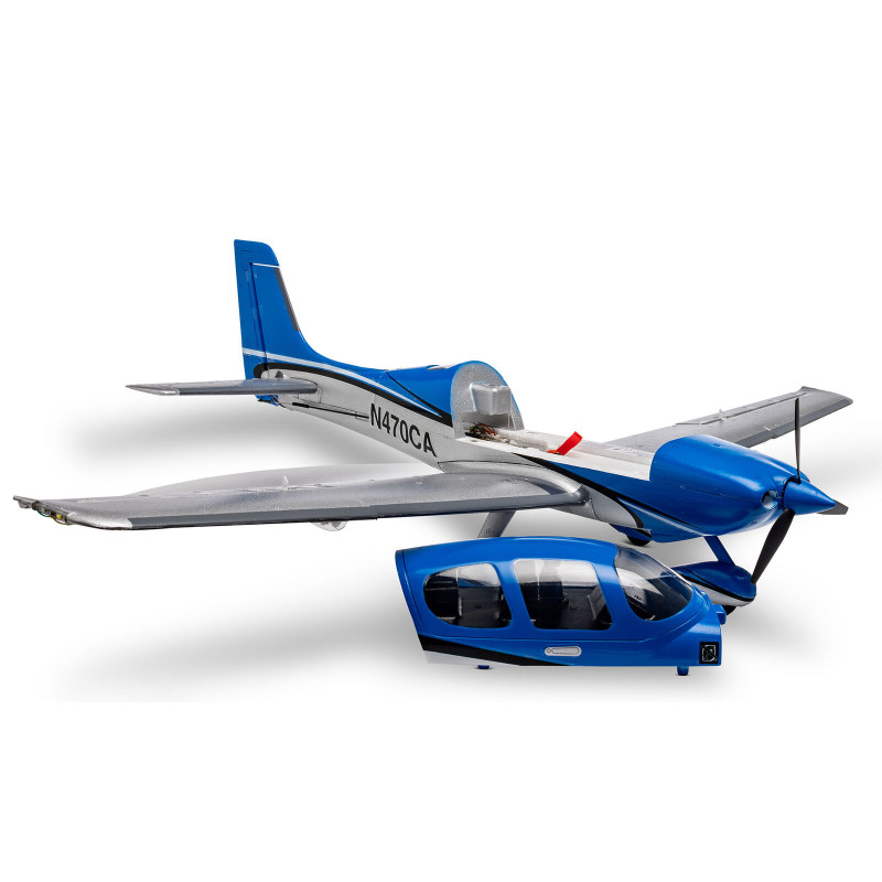 UMX Cirrus SR22T BNF Basic avec AS3X et SAFE Select - FLASH RC