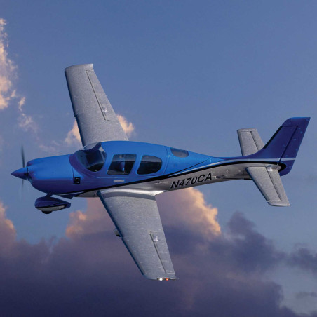 UMX Cirrus SR22T BNF Basic avec AS3X et SAFE Select - FLASH RC