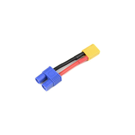 Câble adaptateur de puissance Ec-3 femelle et XT-30 mâle 14Awg Silicone Câble 1 pc - FLASH RC