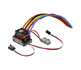 Brushless-Steuerungen für RC-Autos - Hobbywing Variator Quickrun 120A Sensored 10BL120 - FLASH RC 2