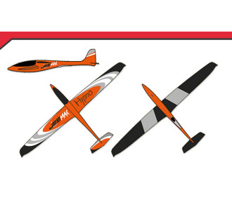 GLIDER IT JeeMAX FS xtr Hypno Naranja 3,5m 2