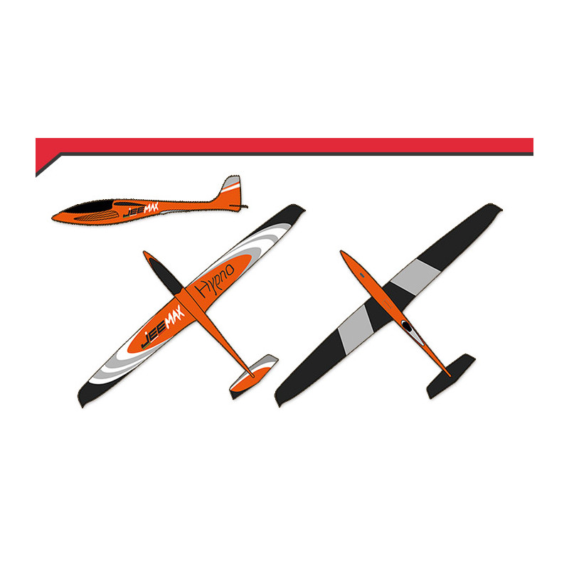 GLIDER IT JeeMAX FS xtr Hypno Orange 3.5m