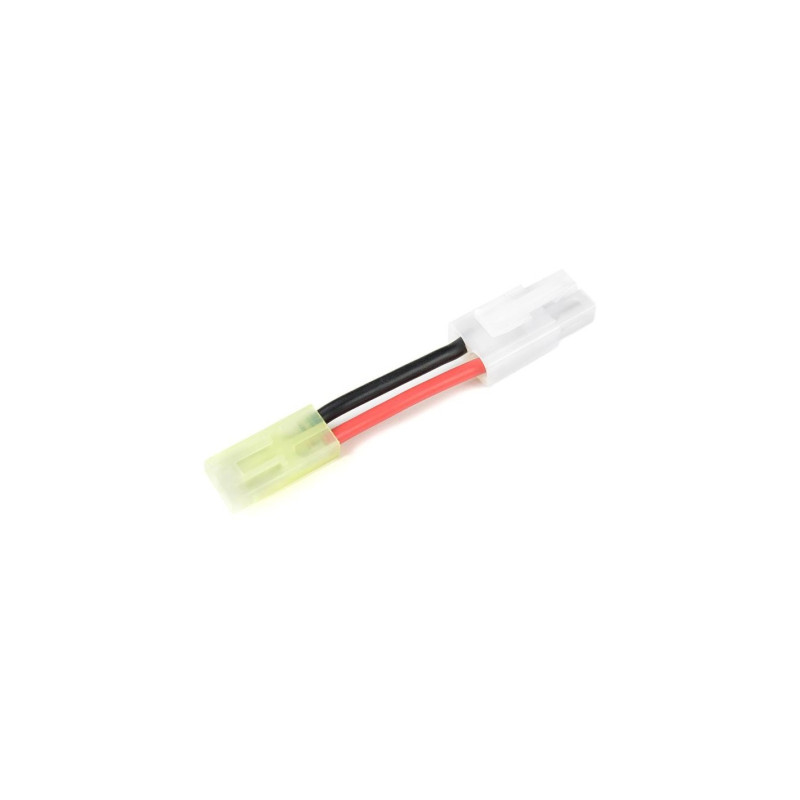 Câble adaptateur d'alimentation Tamiya femelle et Mini Tamiya mâle 16Awg Câble silicone 1 pc - FLASH RC