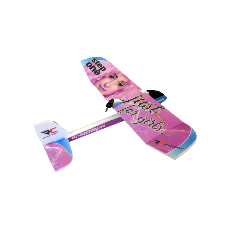 RC Plane Factory Step One Rosa aprox. 0,85m - FLASHRC