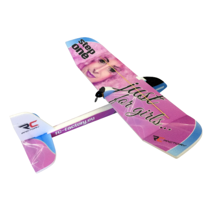 RC-Flugzeug Factory Step One Rose ca. 0.85m - FLASHRC