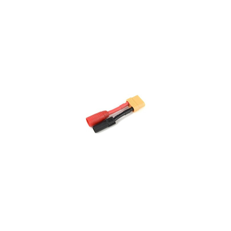 GForce GF-1301-148 Cable adaptador de corriente XT-90 hembra a As-150 + XT-150 macho 10Awg cable de silicona 1 ud.