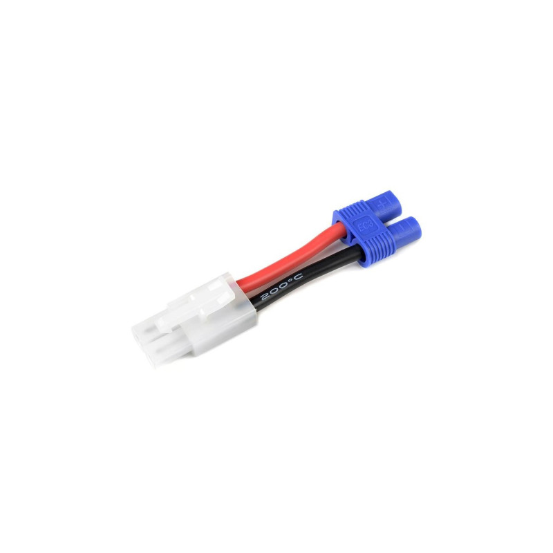 GForce GF-1301-047 Câble adaptateur de puissance Tamiya femelle en Ec-3 femelle 14Awg Câble silicone 1 pc - FLASH RC