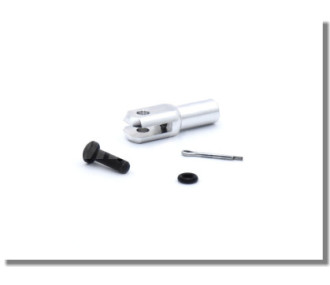 Horquilla Alu Ø 2,5 M3 eje longitud 20mm 6pcs