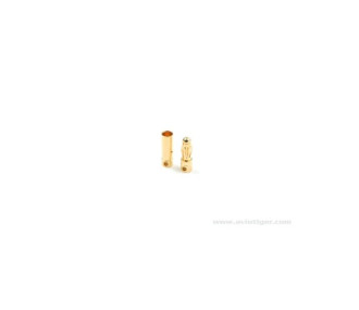 CONNECTEUR OR 4MM CRT Male + Femelle  4 paire - FLASH RC