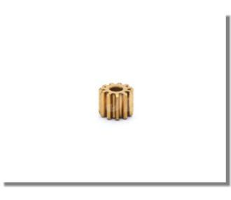 18-tooth pinion, diameter 2.3 mm, for 2.33:1, module 0.5