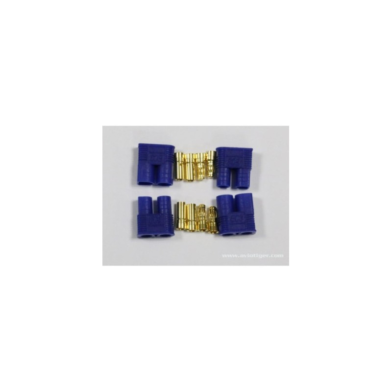 CONECTOR EC3 MACHO + HEMBRA 2 Pares